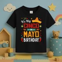 It's My Cinco De Mayo Birthday Toddler T-Shirt thumb 3