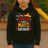 It's My Cinco De Mayo Birthday Kids Hoodie thumb 3