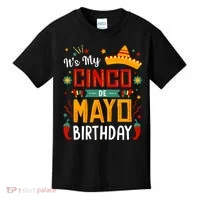 It's My Cinco De Mayo Birthday Kids T-Shirt thumb 0