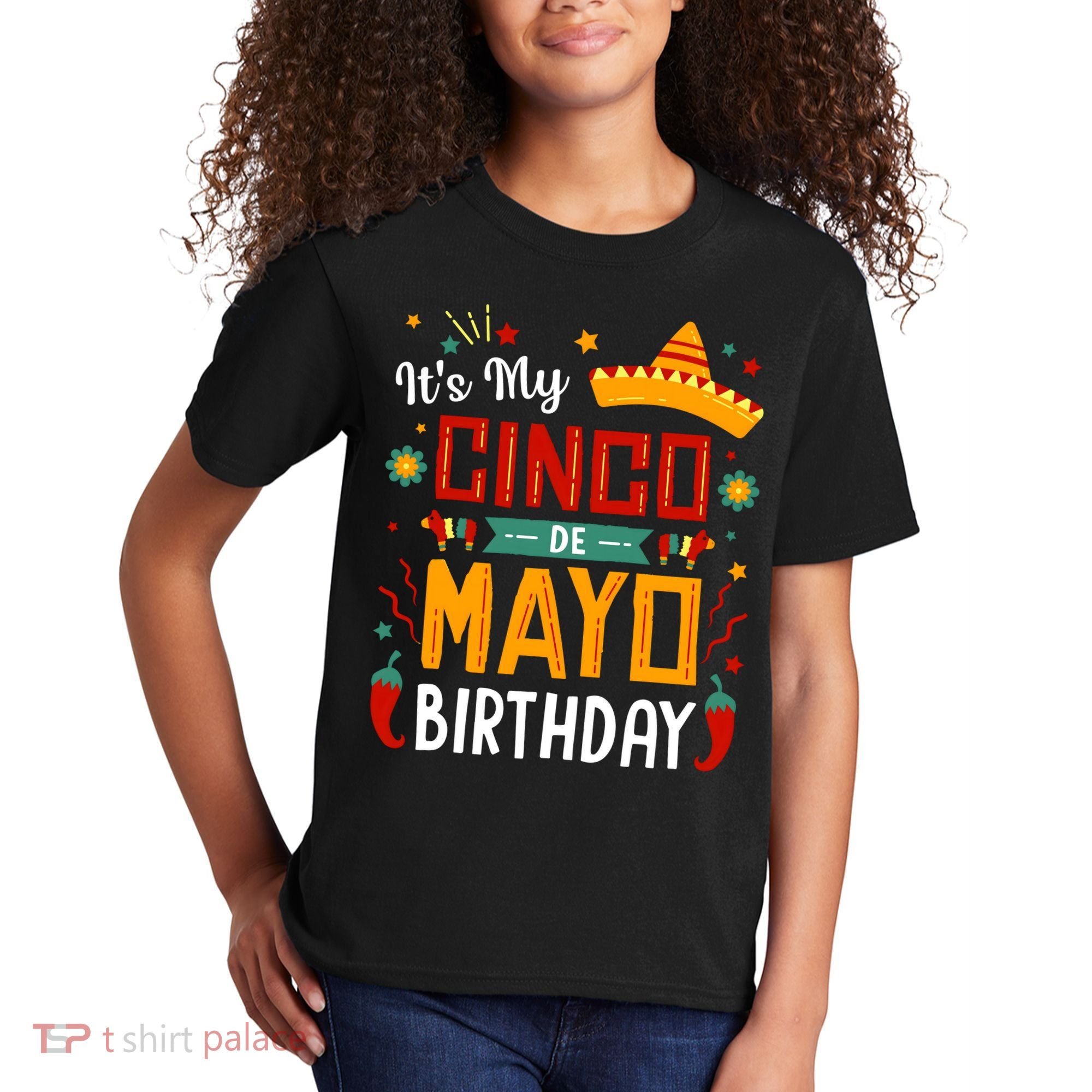 It's My Cinco De Mayo Birthday Kids T-Shirt