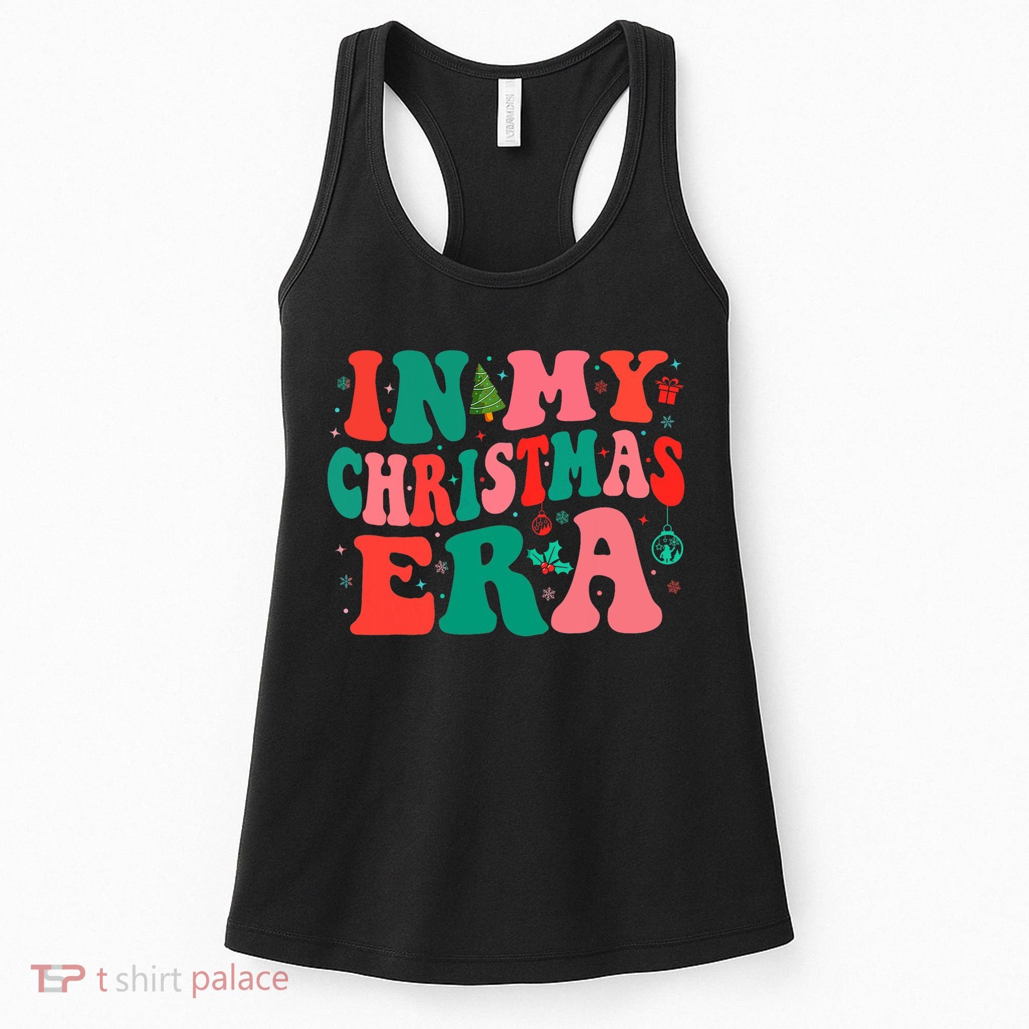 In My Christmas Era Family Matching Merry Christmas 2024 Women's Tank Top
