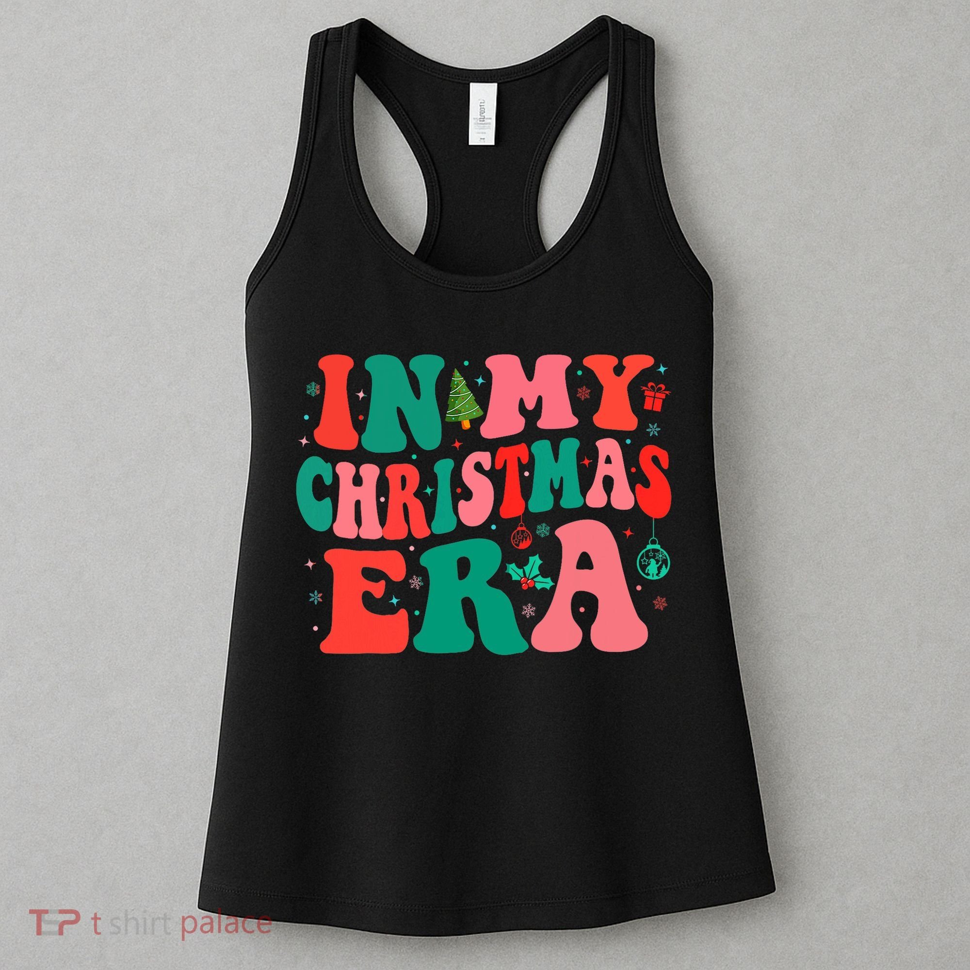 In My Christmas Era Family Matching Merry Christmas 2024 Women's Tank Top
