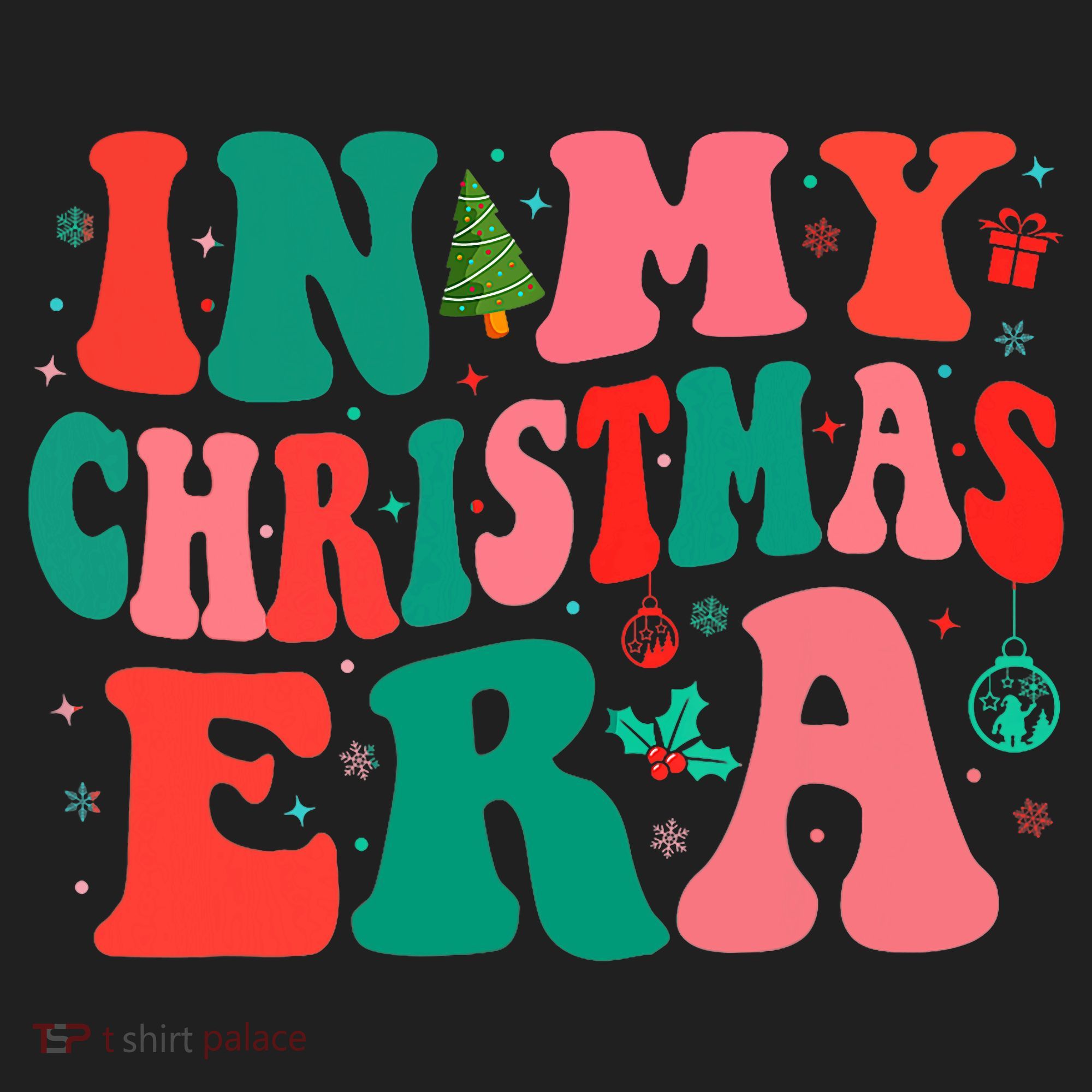 In My Christmas Era Family Matching Merry Christmas 2024 Hat