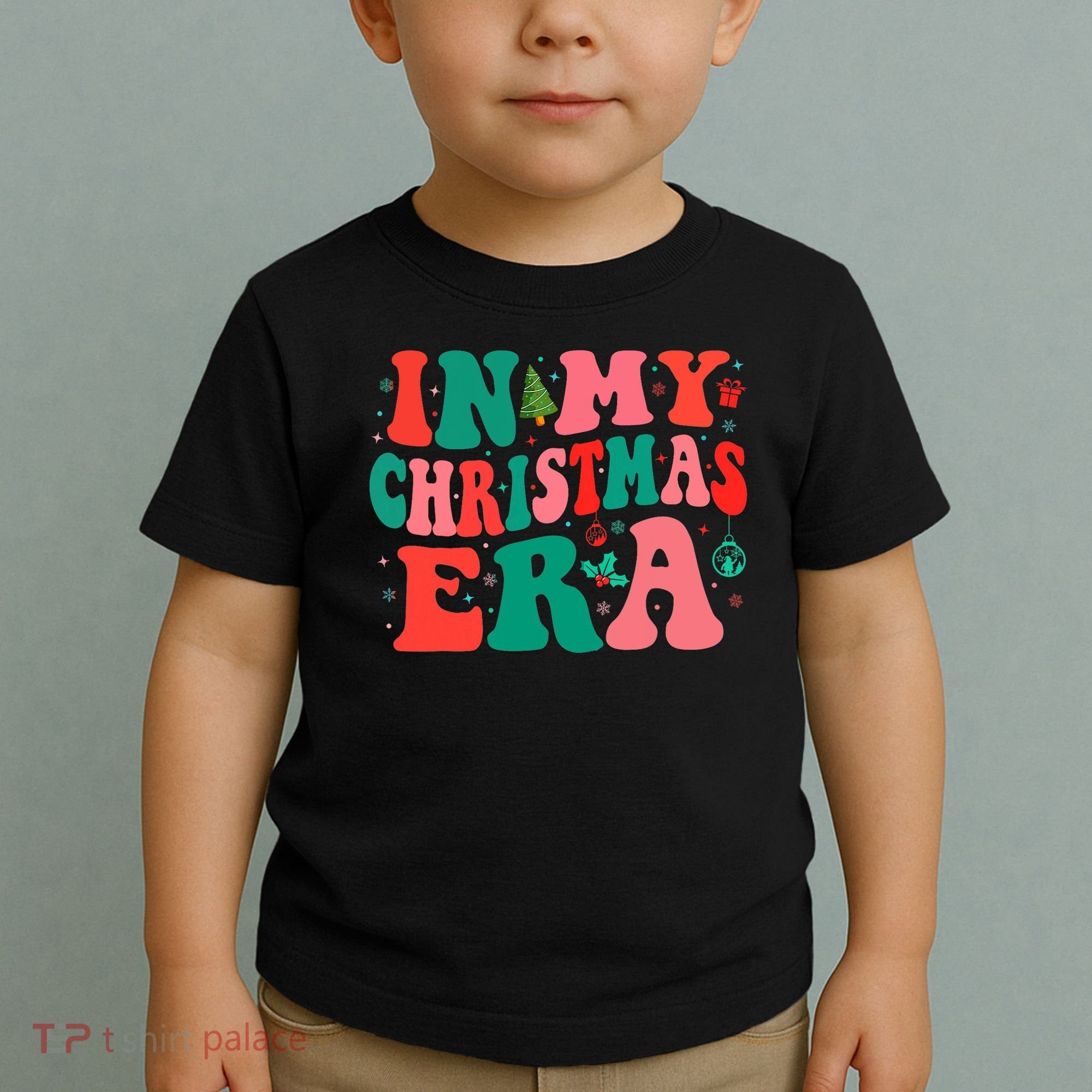 In My Christmas Era Family Matching Merry Christmas 2024 Toddler T-Shirt