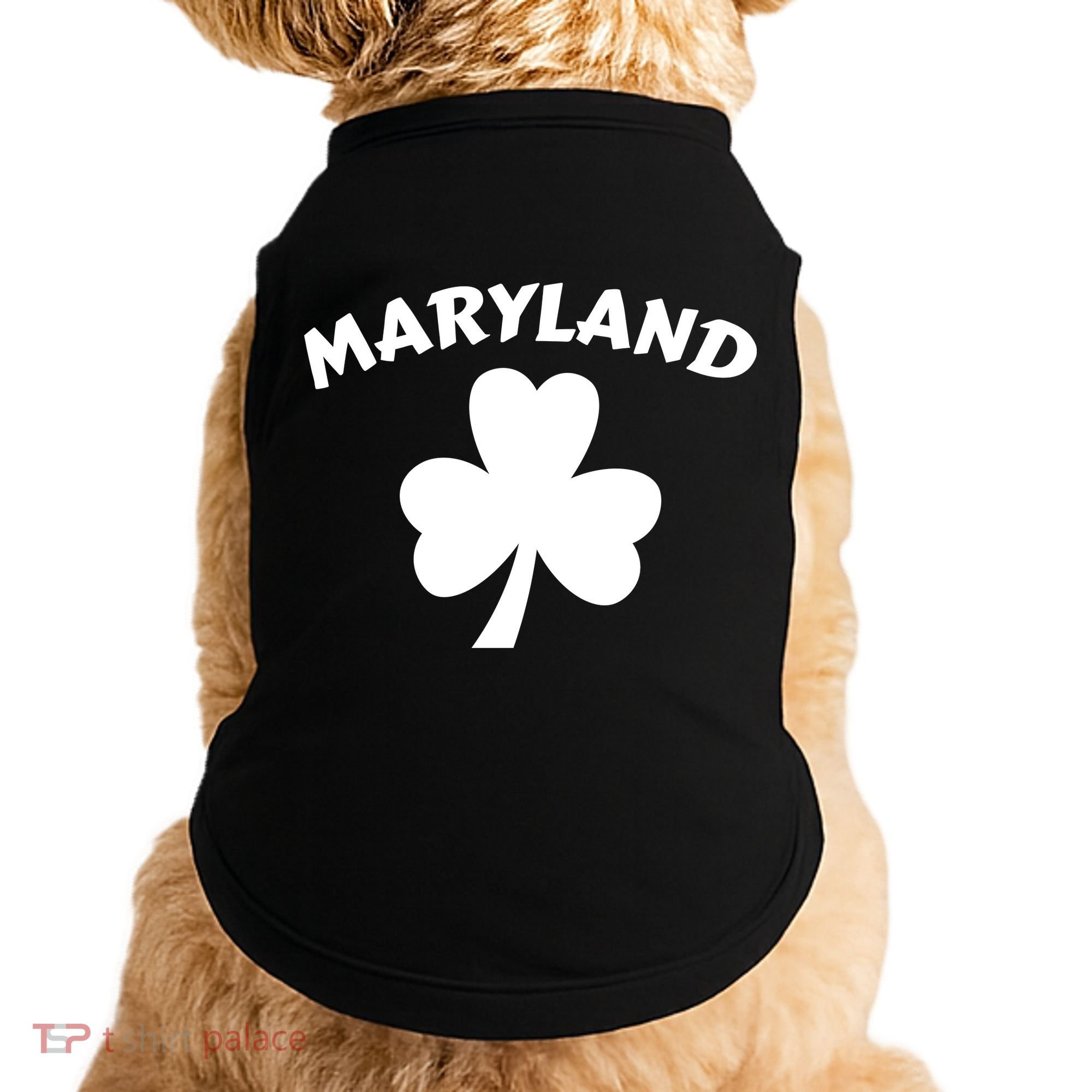 Irish Maryland Clover Doggie Tank