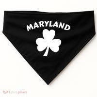 Irish Maryland Clover USA-Made Doggie Bandana thumb 0