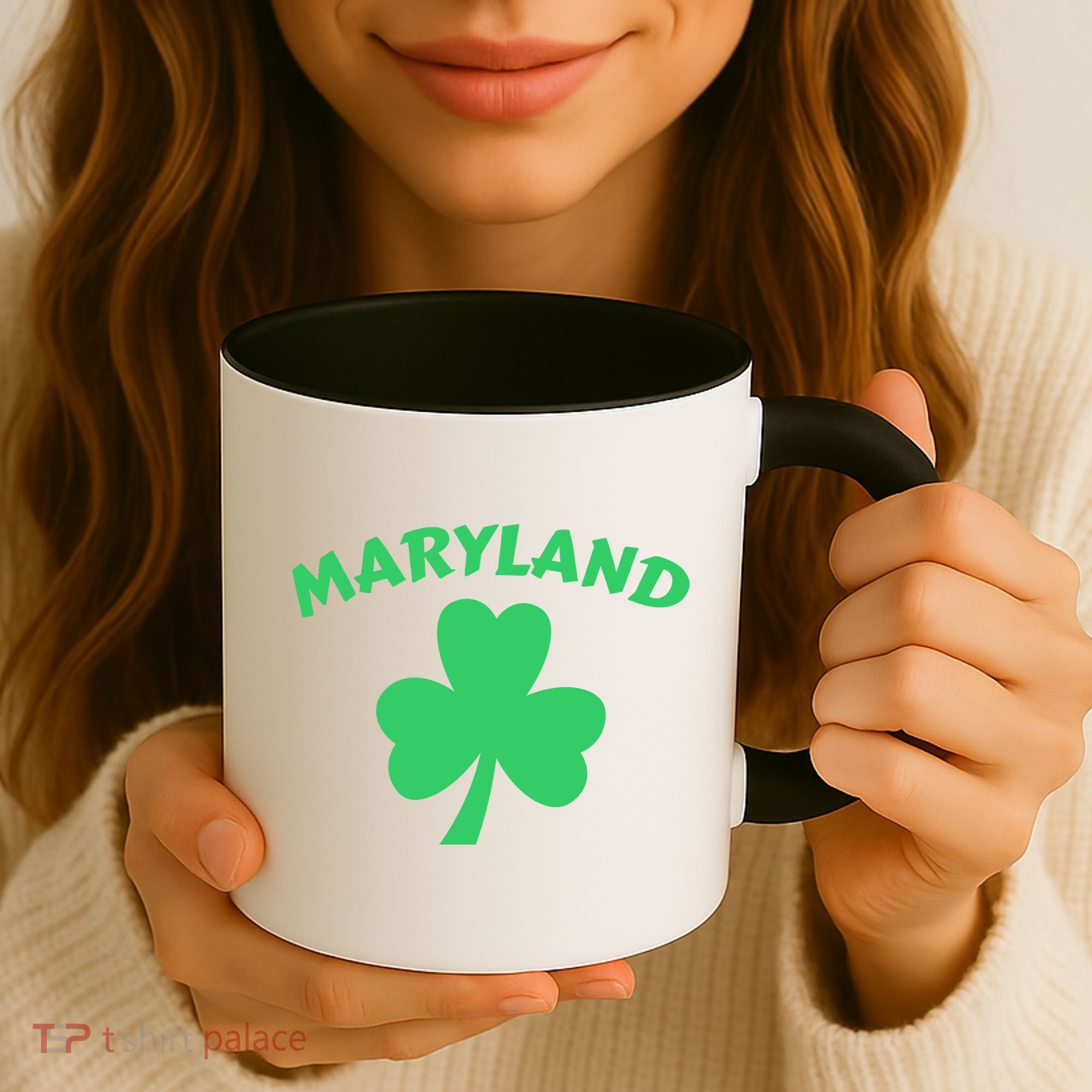 Irish Maryland Clover Coffee Mug