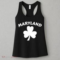 Irish Maryland Clover Women's Tank Top thumb 3