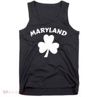 Irish Maryland Clover Tank Top thumb 0
