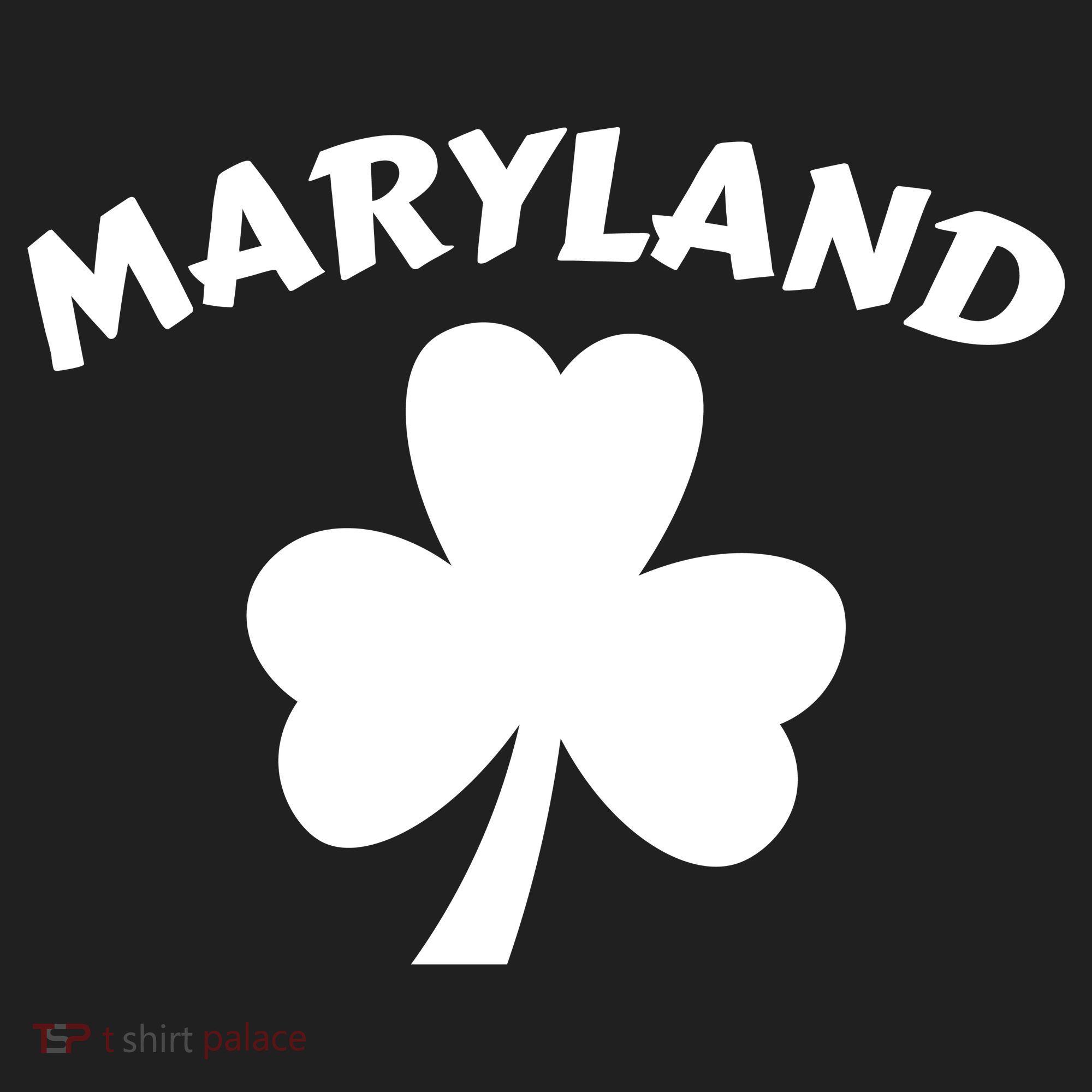 Irish Maryland Clover Golf Towel