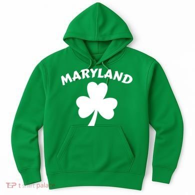 Irish Maryland Clover Hoodie