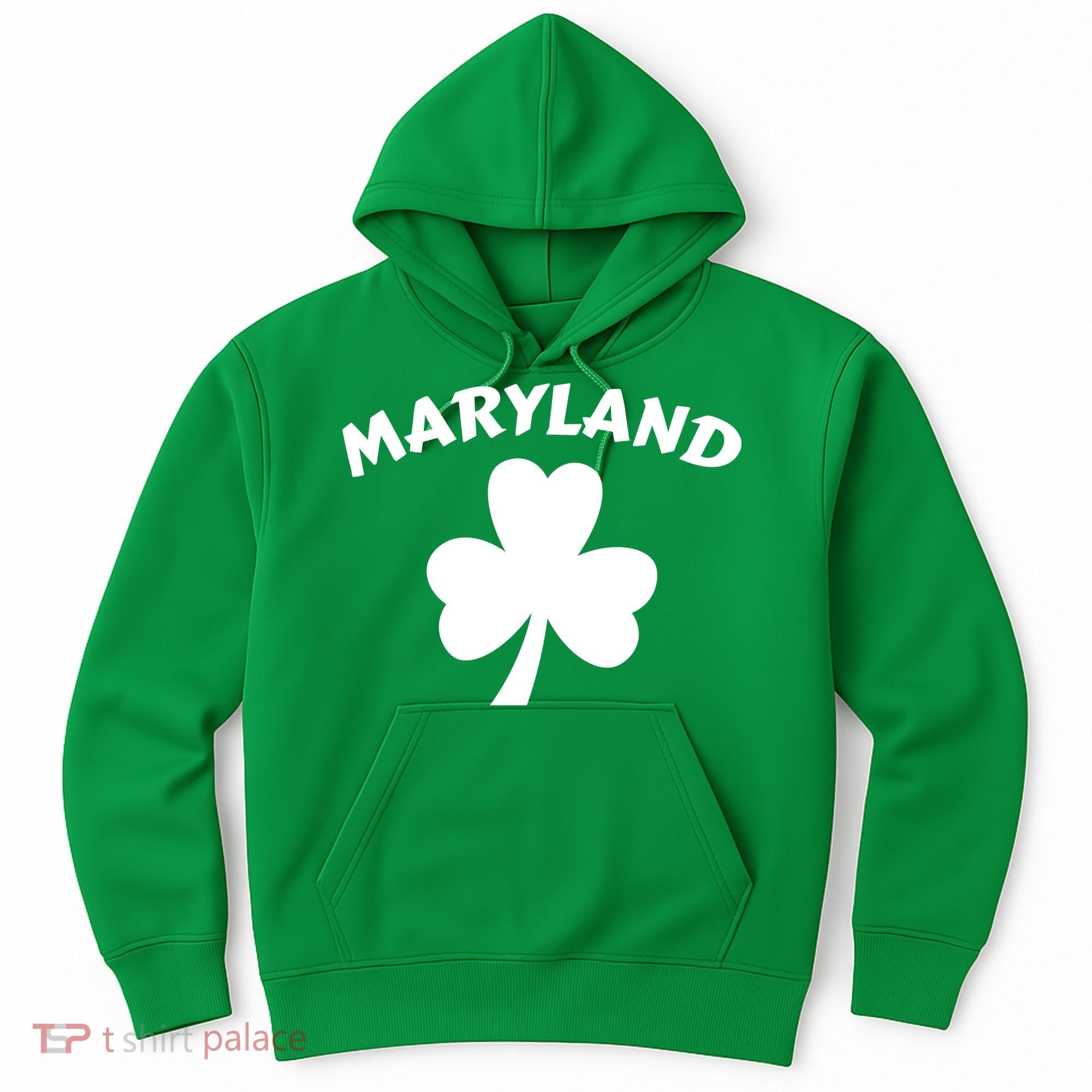 Irish Maryland Clover Hoodie