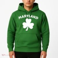 Irish Maryland Clover Hoodie thumb 2