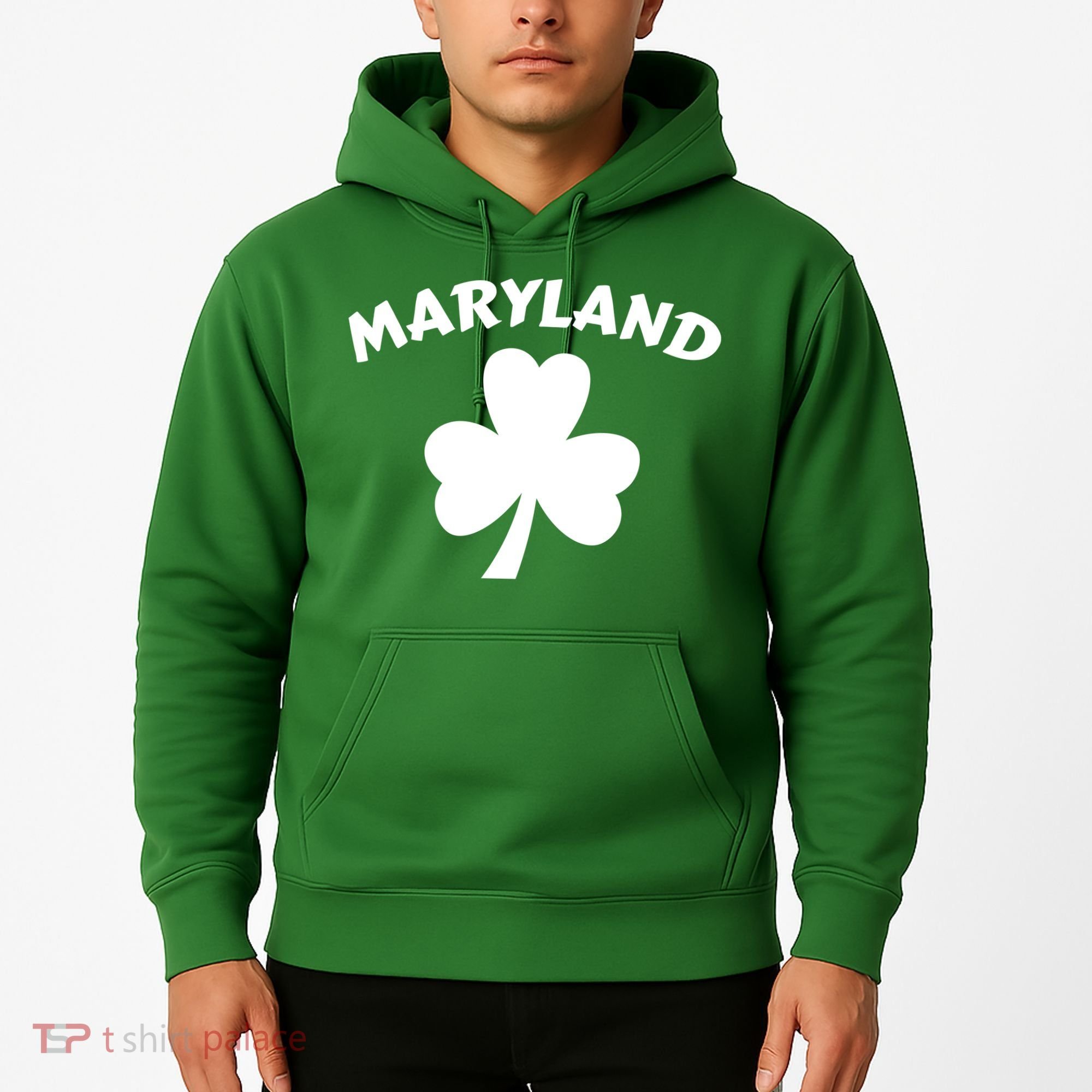 Irish Maryland Clover Hoodie