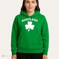 Irish Maryland Clover Hoodie thumb 5