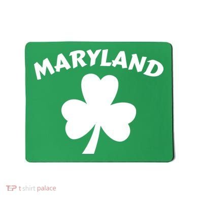 Irish Maryland Clover Mousepad