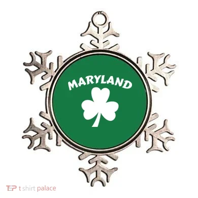 Irish Maryland Clover Ornament