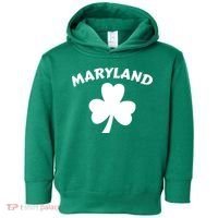 Irish Maryland Clover Toddler Hoodie thumb 0