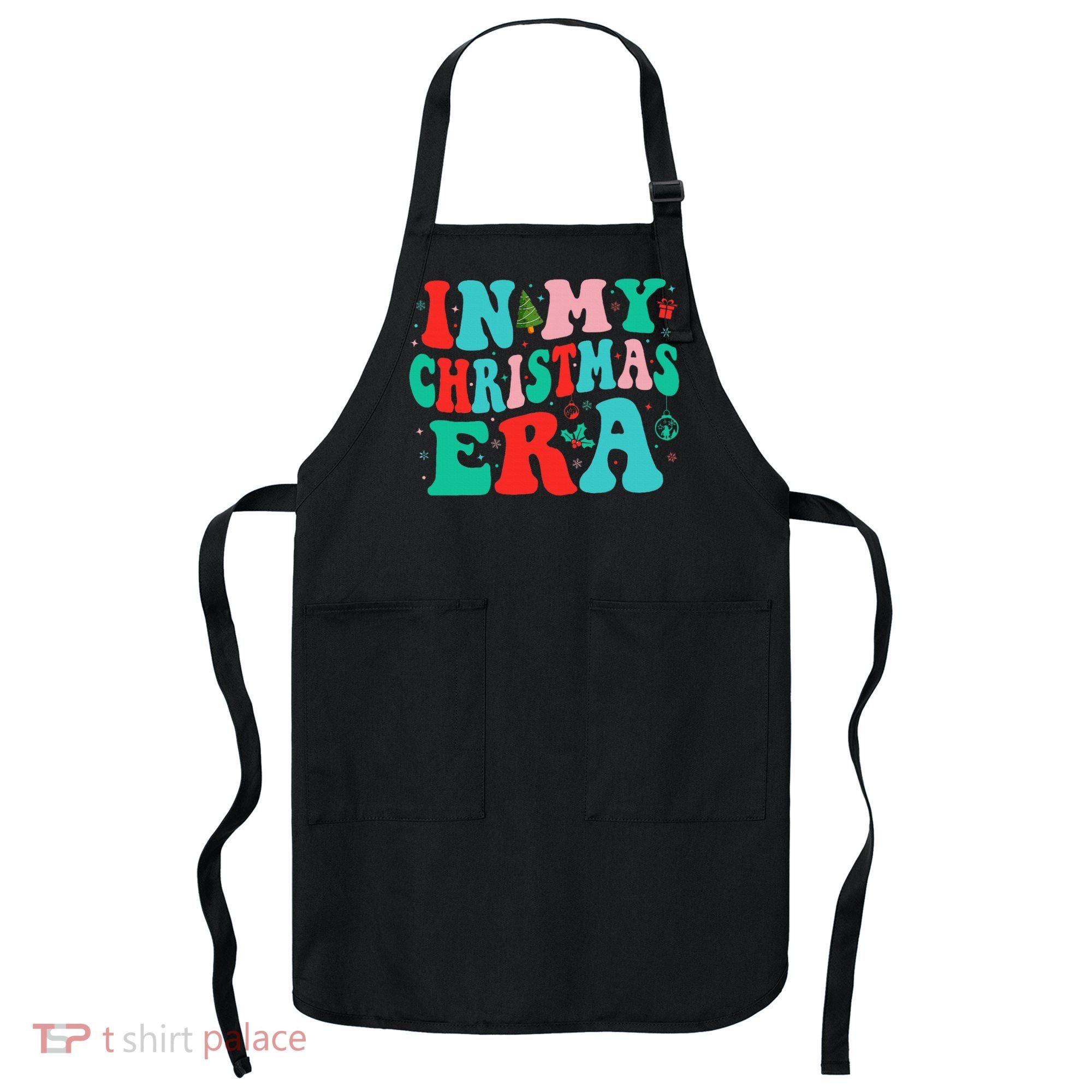 In My Christmas Era Cute Groovy Christmas Holiday  Apron