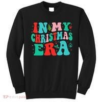 In My Christmas Era Cute Groovy Christmas Holiday  Sweatshirt thumb 0