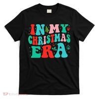 In My Christmas Era Cute Groovy Christmas Holiday  T-Shirt thumb 0