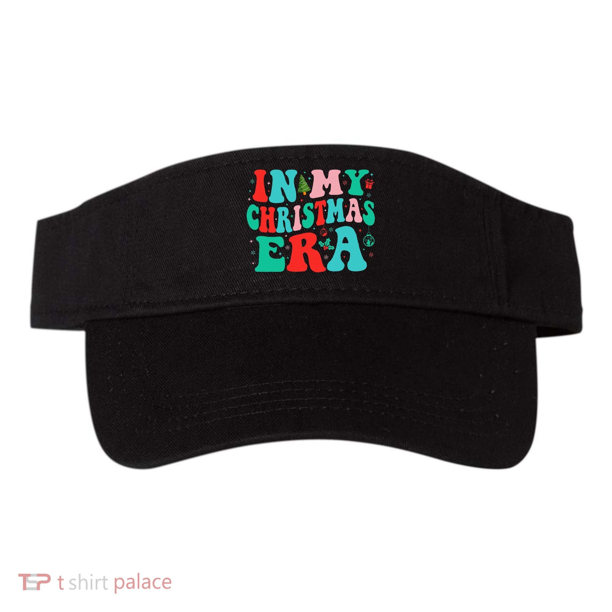 In My Christmas Era Cute Groovy Christmas Holiday  Visor