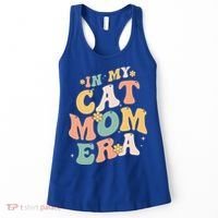 In My Cat Mom Era Funny Mom MotherS Day Cat Lover Groovy Funny Gift Women's Tank Top thumb 0