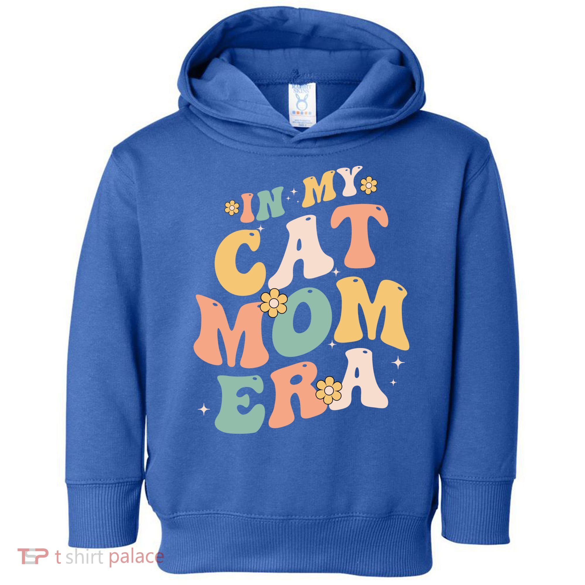 In My Cat Mom Era Funny Mom MotherS Day Cat Lover Groovy Funny Gift Toddler Hoodie