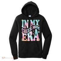In My Cheer Mom Era Groovy Retro In My Cheer Mom Era Gift Women's Hoodie thumb 0