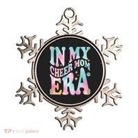 In My Cheer Mom Era Groovy Retro In My Cheer Mom Era Gift Ornament thumb 0