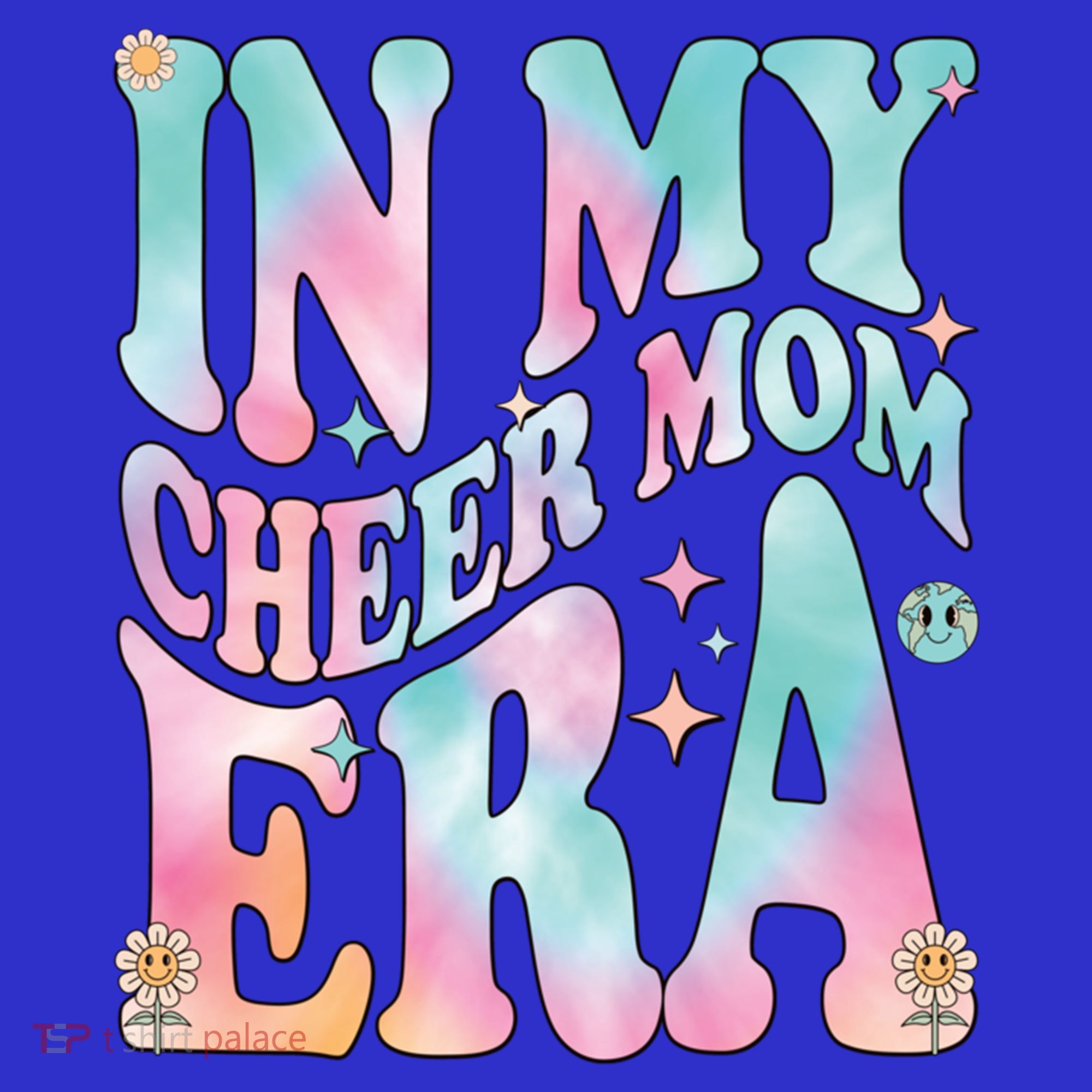 In My Cheer Mom Era Groovy Retro In My Cheer Mom Era Gift Sweatshirt