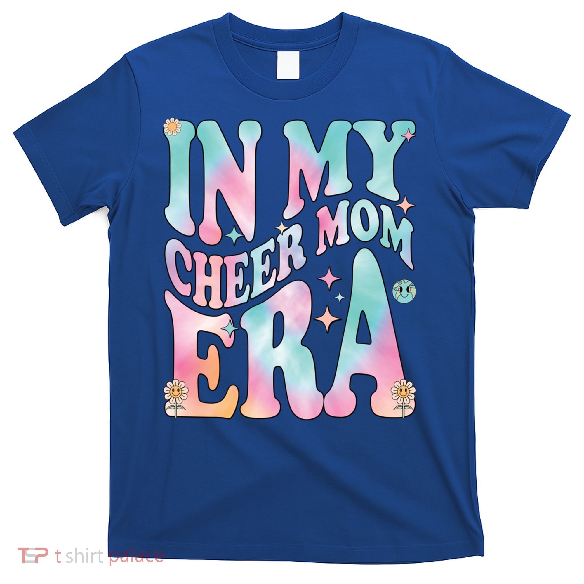 In My Cheer Mom Era Groovy Retro In My Cheer Mom Era Gift T-Shirt