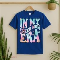In My Cheer Mom Era Groovy Retro In My Cheer Mom Era Gift T-Shirt thumb 2