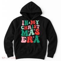 In My Christmas Era Groovy Xmas Hoodie thumb 0