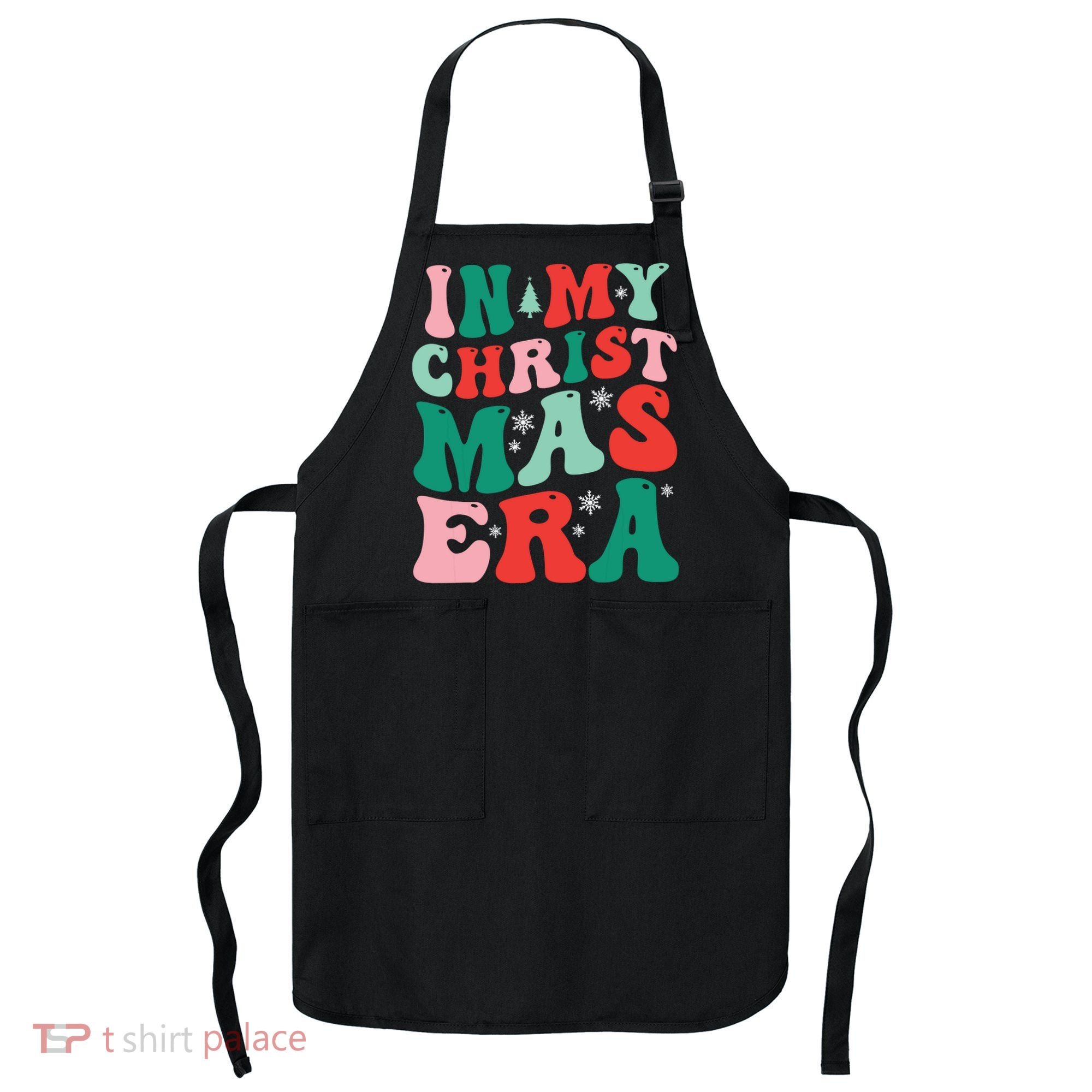 In My Christmas Era Groovy Xmas Apron