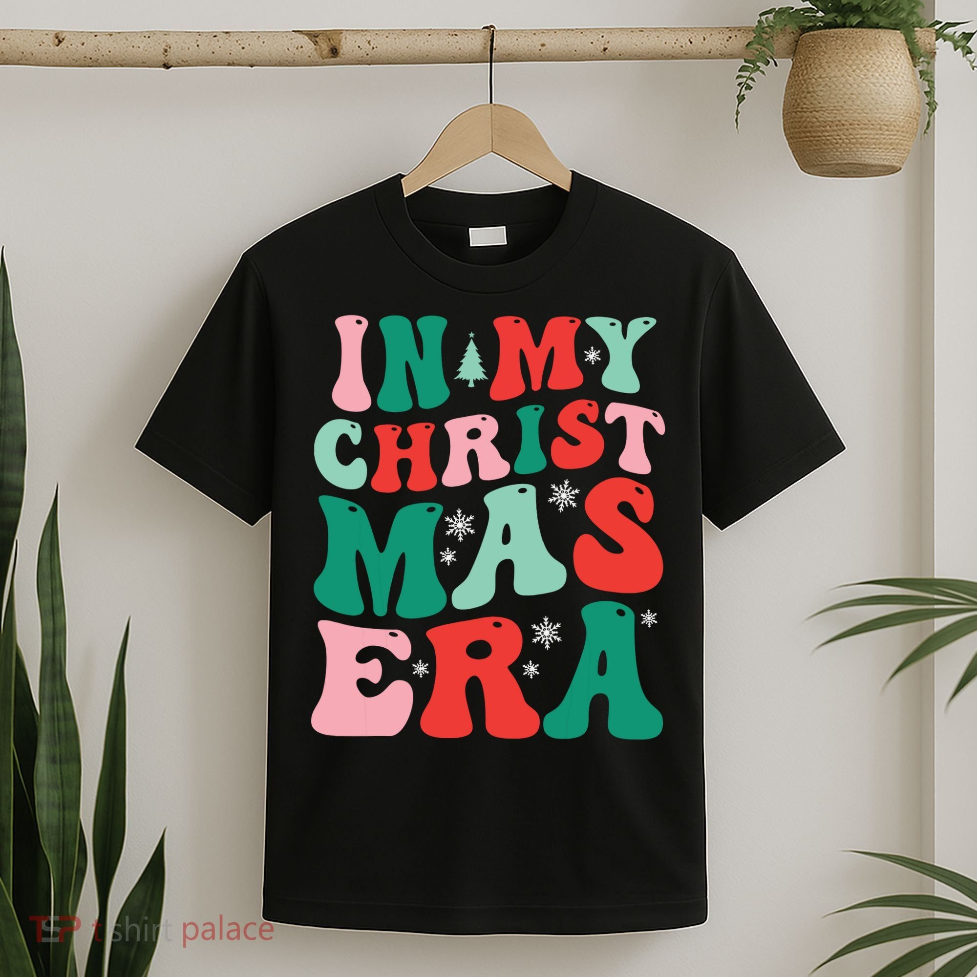 In My Christmas Era Groovy Xmas T-Shirt