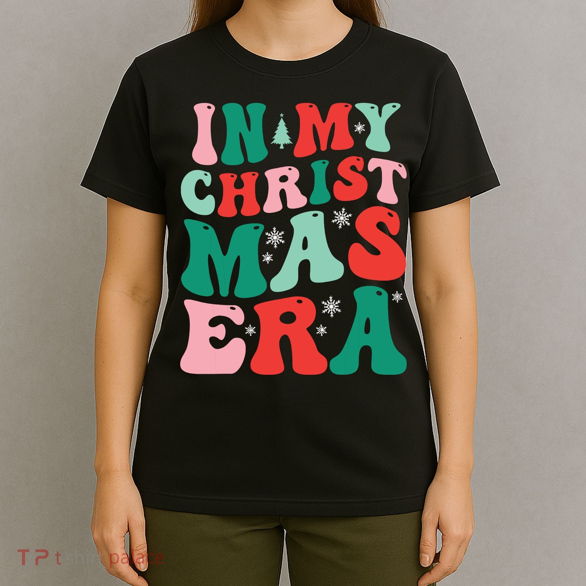 In My Christmas Era Groovy Xmas T-Shirt