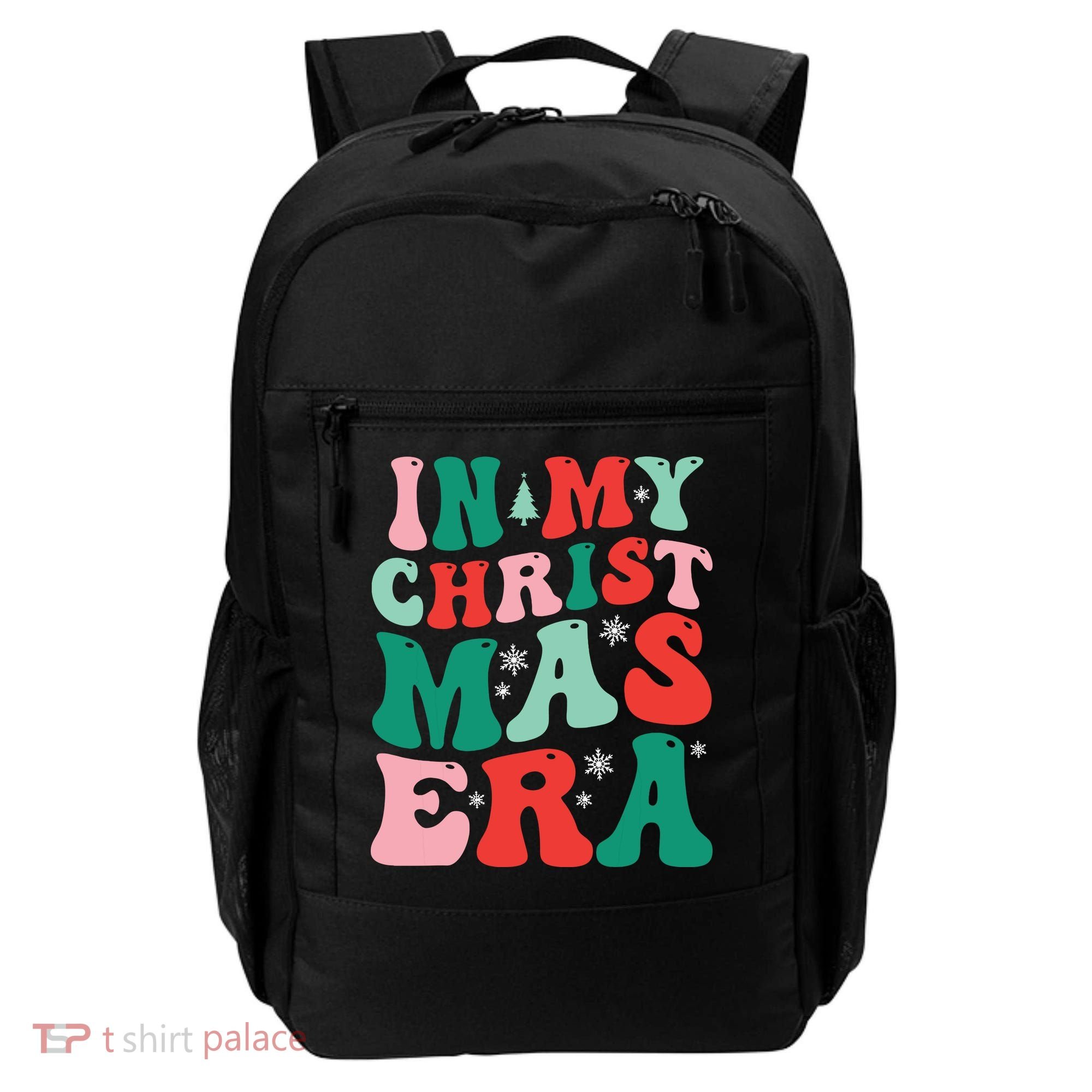 In My Christmas Era Groovy Xmas Backpack