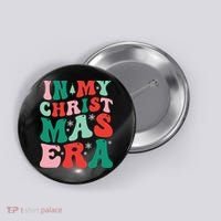 In My Christmas Era Groovy Xmas Button thumb 0