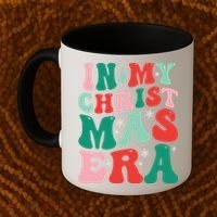 In My Christmas Era Groovy Xmas Coffee Mug thumb 2