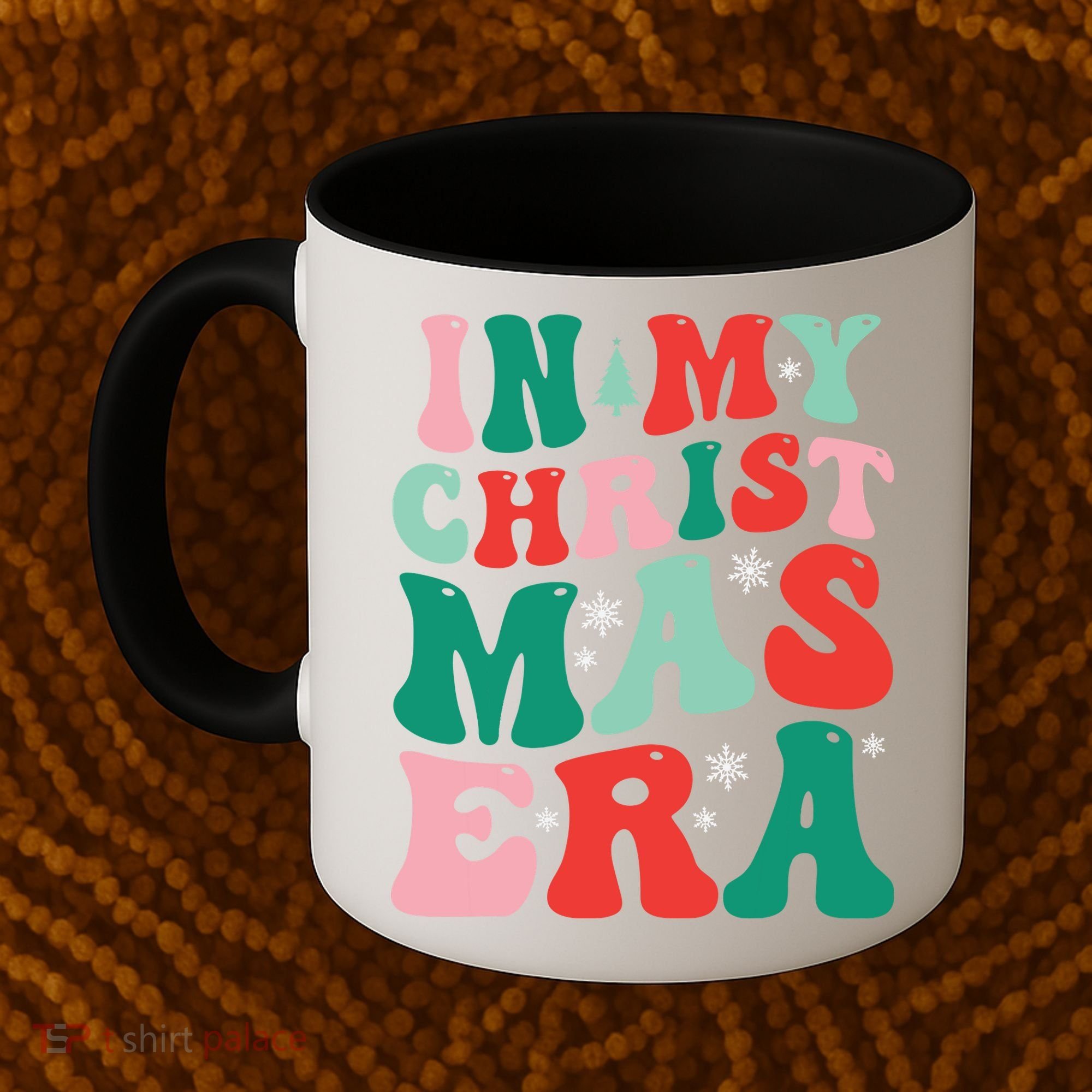 In My Christmas Era Groovy Xmas Coffee Mug
