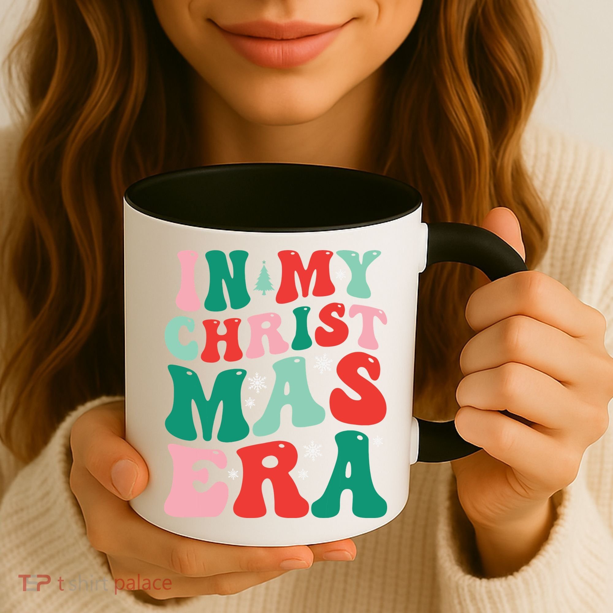 In My Christmas Era Groovy Xmas Coffee Mug
