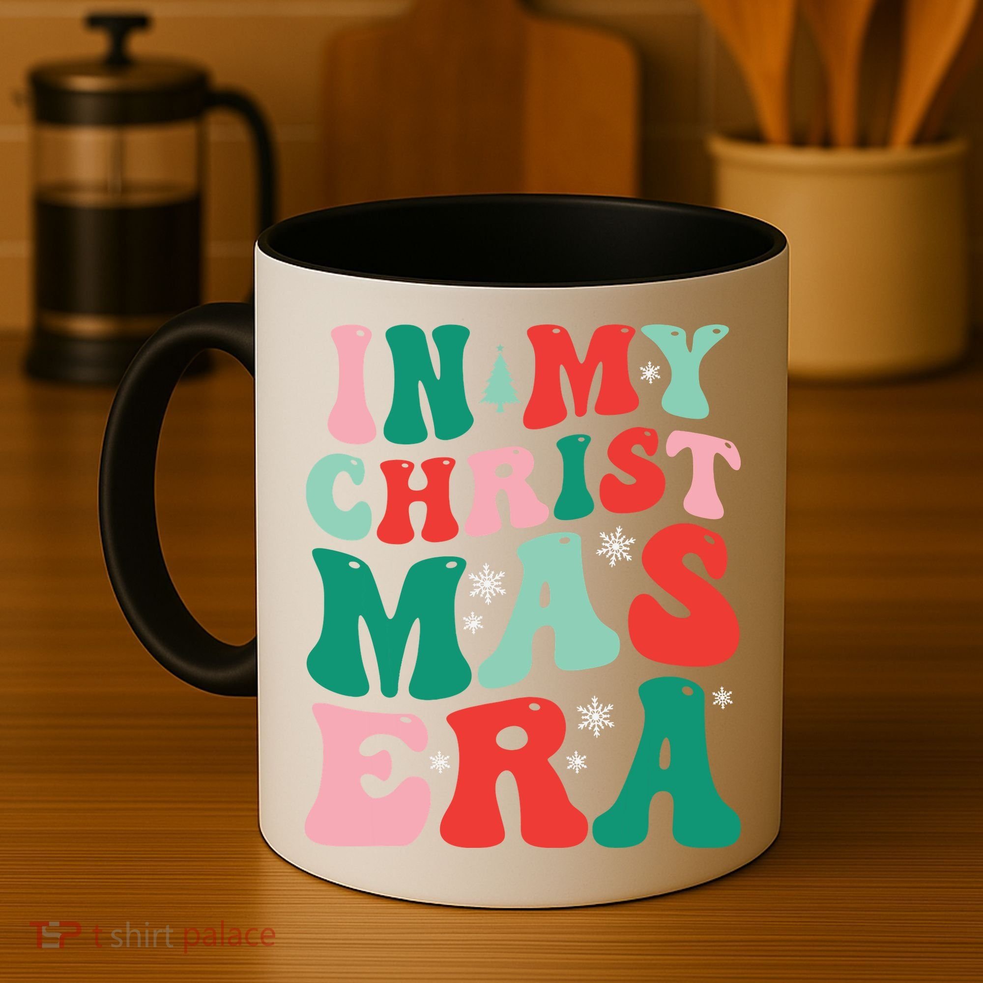 In My Christmas Era Groovy Xmas Coffee Mug