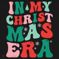 In My Christmas Era Groovy Xmas Women's Hoodie thumb 2