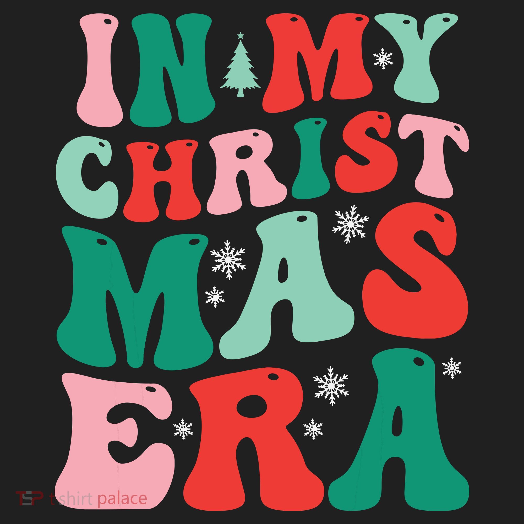 In My Christmas Era Groovy Xmas Tumbler