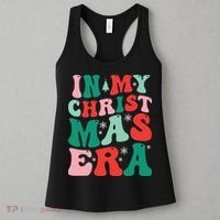 In My Christmas Era Groovy Xmas Women's Tank Top thumb 3