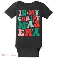 In My Christmas Era Groovy Xmas Baby Bodysuit thumb 0