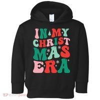 In My Christmas Era Groovy Xmas Toddler Hoodie thumb 0