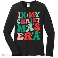 In My Christmas Era Groovy Xmas Women's Long Sleeve Shirt thumb 0