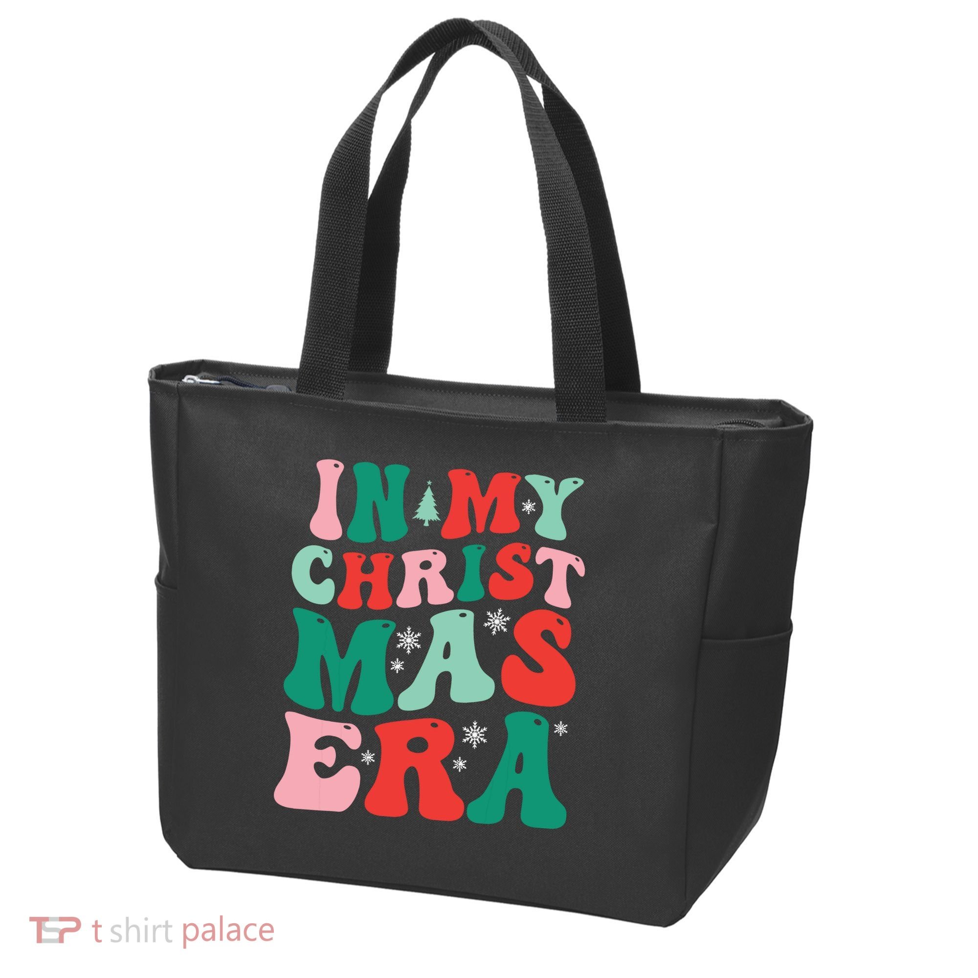 In My Christmas Era Groovy Xmas Tote Bag